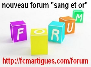 FCMartigues.com: Ouverture du nouveau forum des supporters « sang et or »