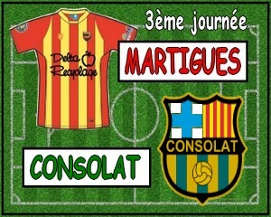 Football, Championnat, CFA, Groupe C, Saison 2013-2014, 3ème journée - Le FC Martigues reçoit le GS Consolat Marseille !