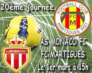 Foot, CFA, Saison 2013-2014, 20ème journée, AS Monaco FC - FC Martigues, aujourd'hui à 15h