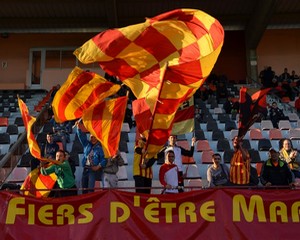Football, CFA, Saison 2013-2014, FC Martigues 2-0 Tarbes PF - la joie des supporters !