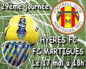 29e journée, Hyères – FCM: Reste plus qu’à faire honneur au maillot !