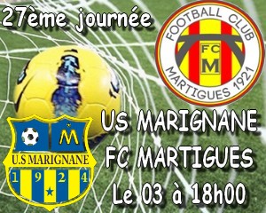 27ème journée, Marignane – FCM: Loin d’être un derby entre amis…