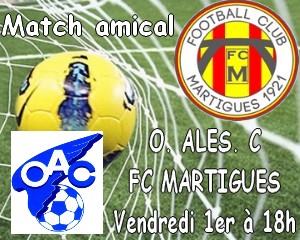 Football, amical - Le FC Martigues se déplace à Nîmes pour affronter Alès