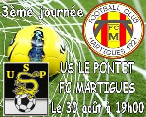 Football, CFA, Saison 2014-2015 - Le FC Martigues se rend au Pontet