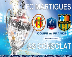 Foot - Coupe de France, Le FC Martigues recevra le GS Consolat au 8ème tour !