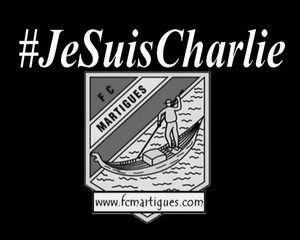 www.fcmartigues.com en berne suite à l'attentat à Charlie Hebdo