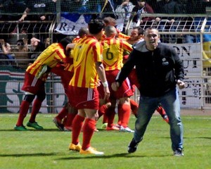 Football, CFA, Saison 2014-2015, FC Martigues 1-0 GF38, l'après match !