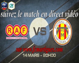 22e journée, Rodez – FCM: Suivez sur le site le match en direct vidéo !