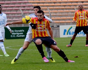 Football, CFA, Saison 2014-2015 - Hyères FC 0-1 FC Martigues !