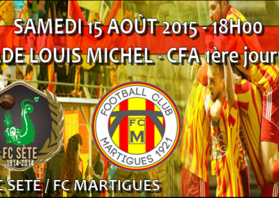 CFA 1ère journée, Sète – FCM: Etre à la hauteur de ses ambitions !
