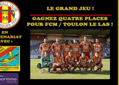FCM – Toulon-le-Las: Gagnez vos places pour assister au match !