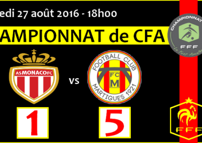 Monaco 1-5 FCM: Les buts du récital martégal (vidéo)
