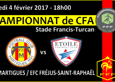 CFA J18, FCM – Fréjus/St-Raphaël: Enfin une bonne étoile ?