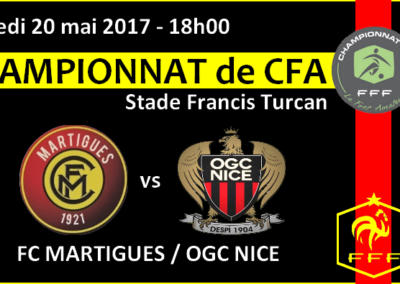 CFA J30, FCM – Nice : Tous à Turcan pour le maintien !
