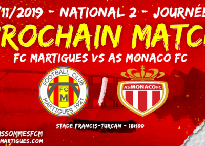 N2 / J13, FCM – Monaco : il va falloir soulever le Rocher !