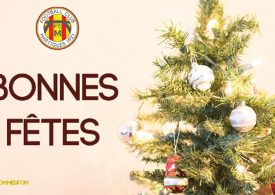 Le FC Martigues vous souhaite de bonnes fêtes !