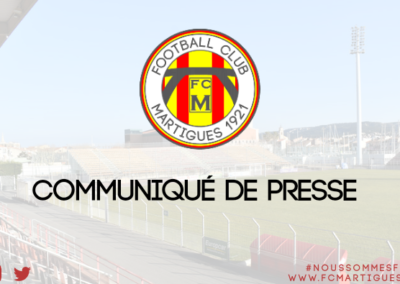 Coronavirus : communiqué du président du FC Martigues
