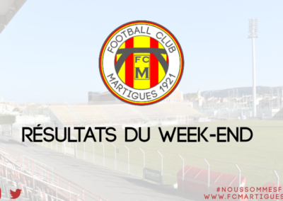Pôle jeunes : les résultats du FC Martigues ce week-end
