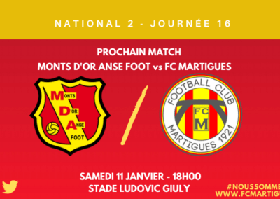 N2 / J16, Monts d’Or – FCM : l’avant-match et les groupes