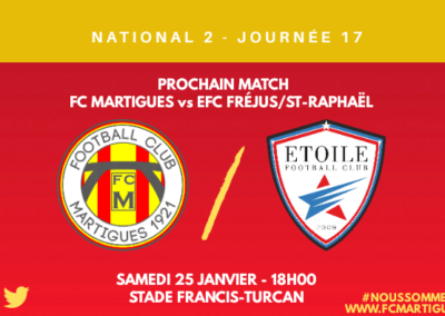 N2 / J17, FCM – Fréjus/St-Raphaël : l’avant-match et les groupes