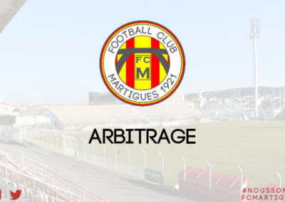 FC Martigues : sensibilisation aux lois du jeu et l’arbitrage
