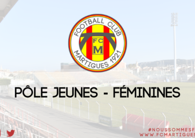 Pôle jeunes : les jeunes filles du FC Martigues à l’honneur