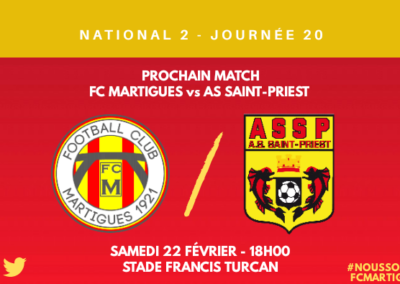 N2 / J20, FCM – Saint-Priest : l’avant-match et les groupes