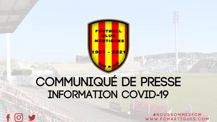 FC Martigues : les rencontres du week-end reportées !