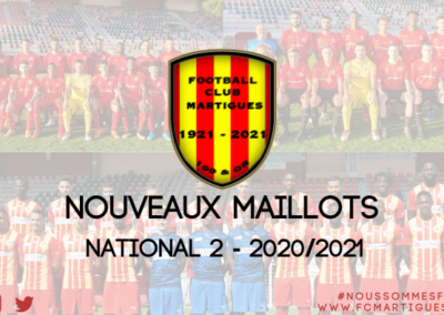 National 2 : Découvrez les nouveaux maillots du FC Martigues