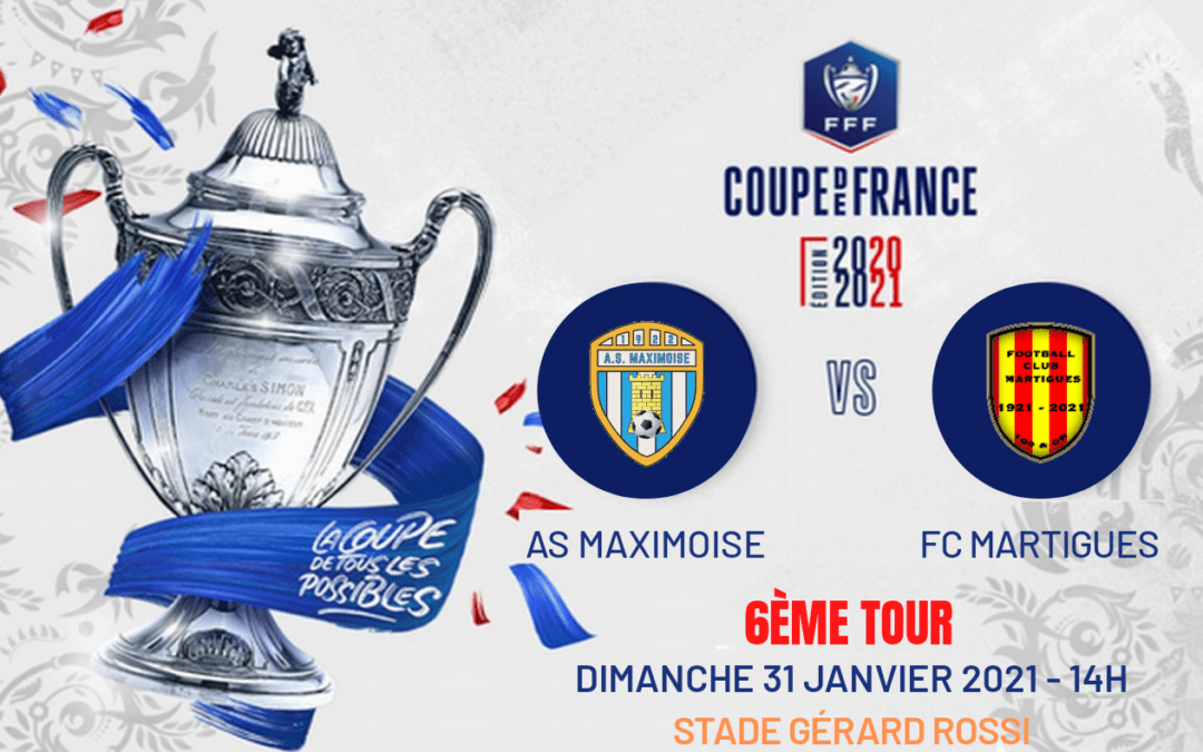 Coupe / T6, Saint-Maxime (R1) – FCM : l’avant-match et les groupes