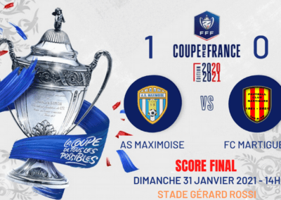 Coupe / T6, Sainte-Maxime 1-0 FCM : l’après-match !