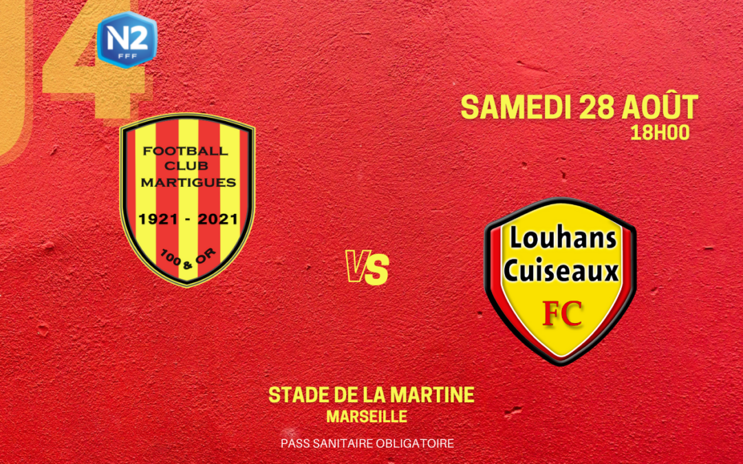 National 2 / J4, FCM – Louhans-Cuiseaux : l’avant-match !