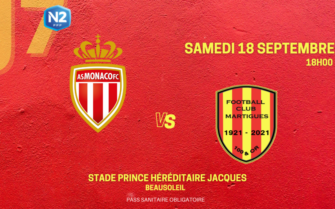 National 2 / J7, Monaco – FCM : l’avant-match !