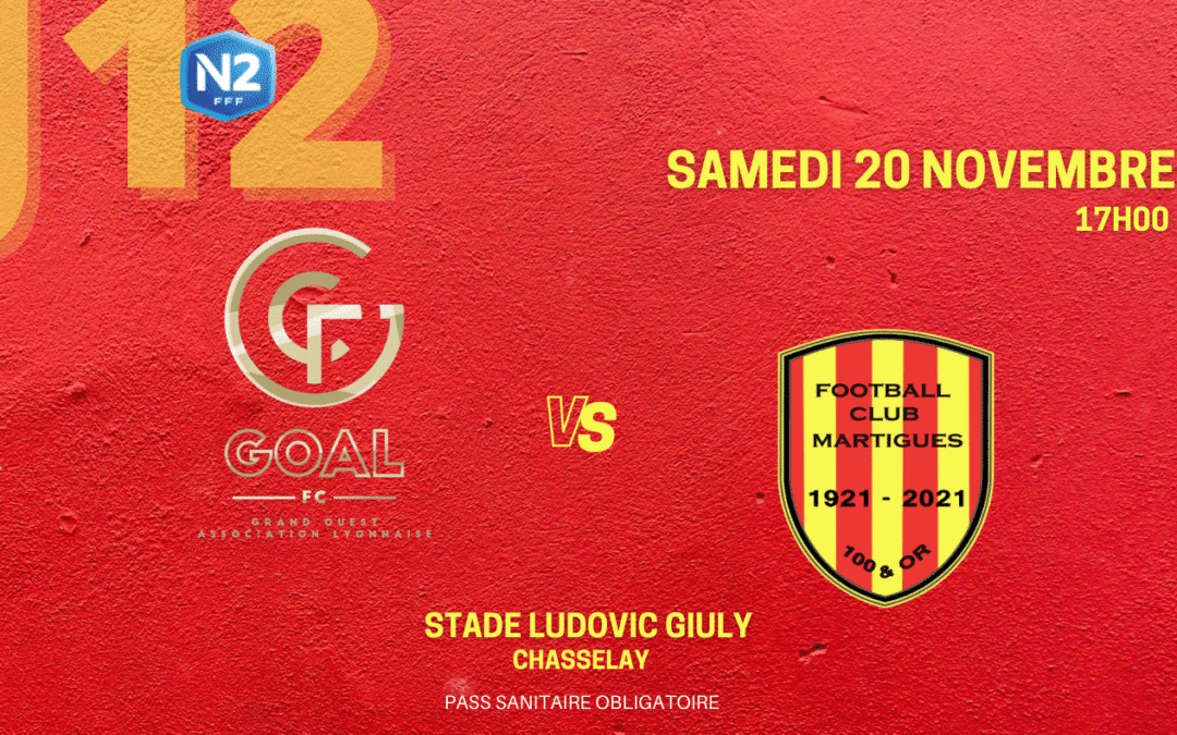 National 2 / J12, Goal FC – FCM : l’avant-match