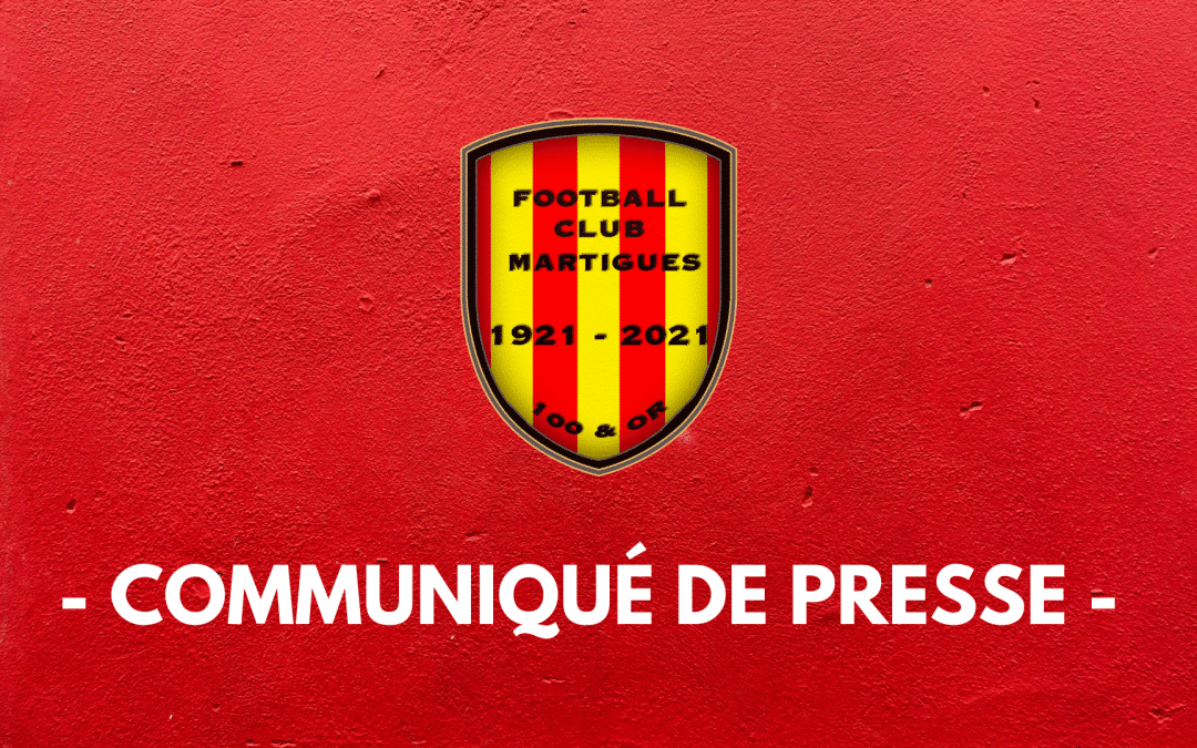 Communiqué de presse du président