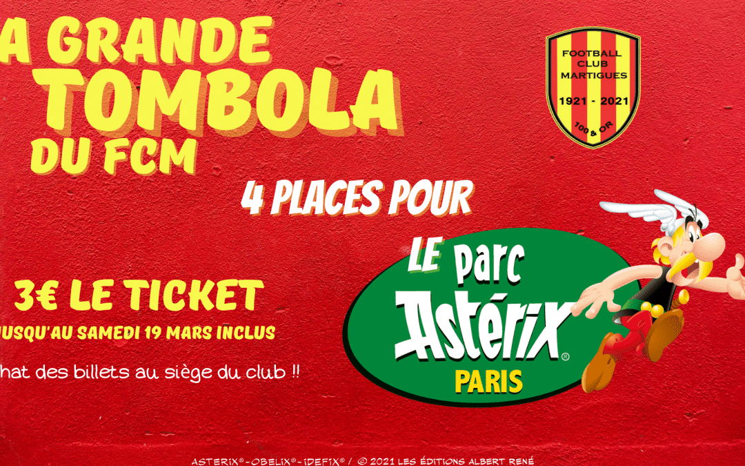 La grande Tombola du FC Martigues