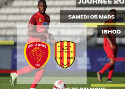 National 2 / J20, Lyon-Duchère – FC Martigues : l’avant-match