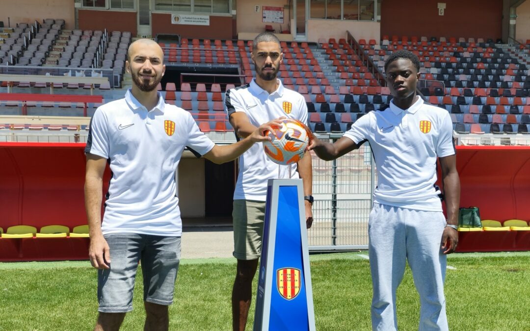 National : 3 nouvelles recrues pour le FC Martigues