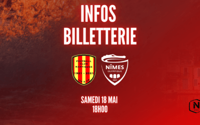 IMPORTANT : Infos billetterie FC Martigues – Nîmes Olympique