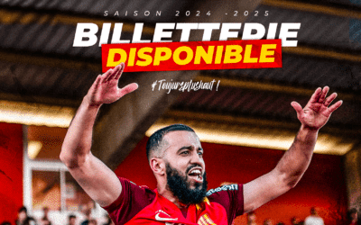 BILLETTERIE DISPONIBLE