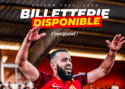 BILLETTERIE DISPONIBLE